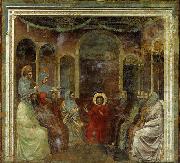 GIOTTO di Bondone Christ among the Doctors painting